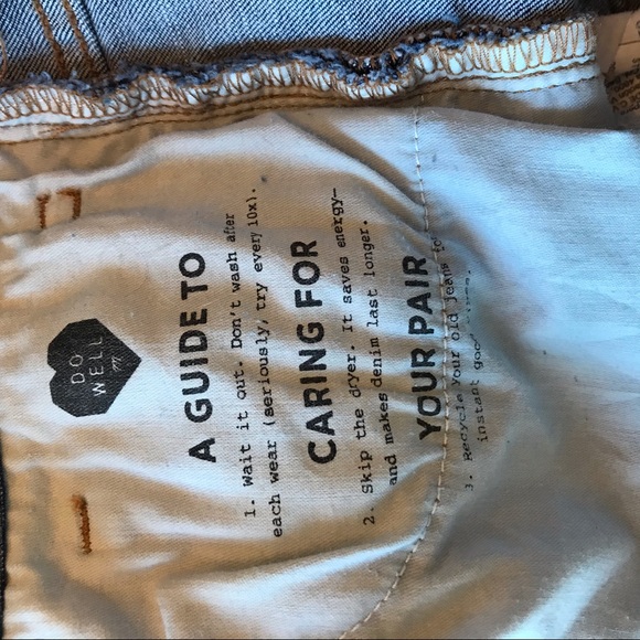 Madewell denim raw hem jean skirt - Picture 9 of 10